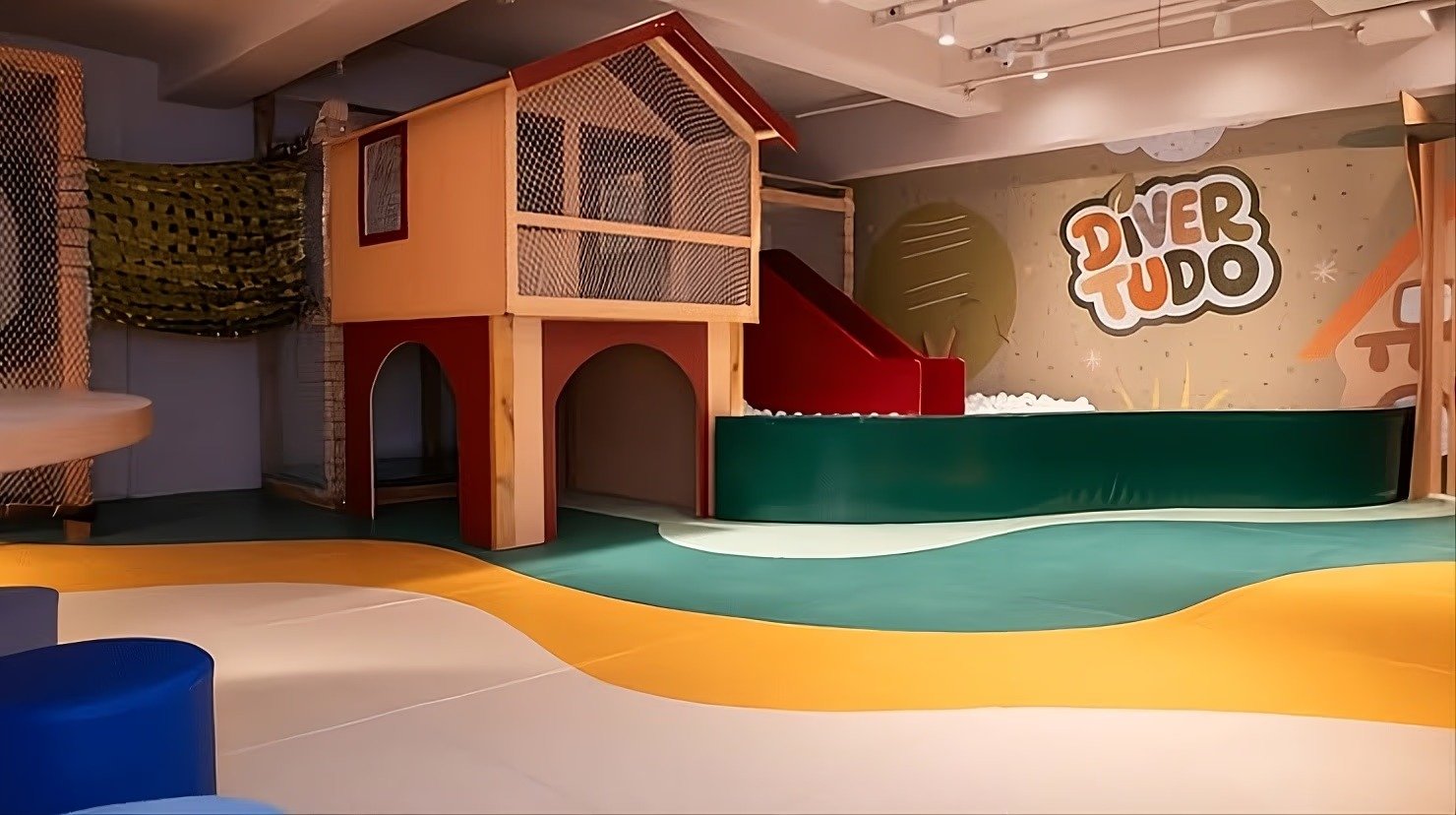 Espaço de entretenimento DiverTudo da Ri Happy